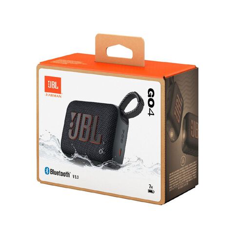 JBL Go 4 Ultra Portable Bluetooth Speaker Black