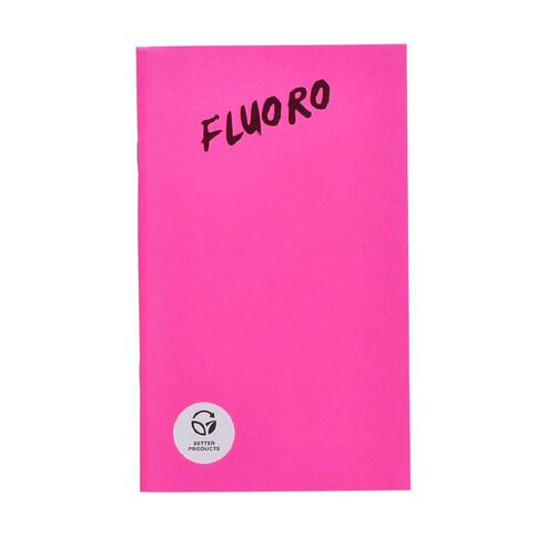 WS Notebook 3B1 7mm Ruled Fluoro 32 Leaf Mixed Assorted