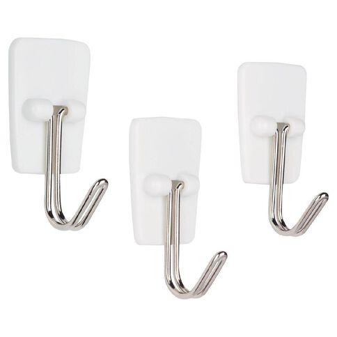 Command Wire Hooks White Small