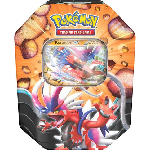 Pokemon Slashing Legends Tin