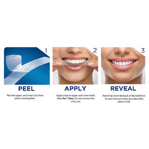 Oral-B White Luxe Advance Seal Whitening Strips 14 Pack