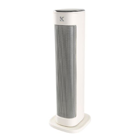 Kensington Digital Ceramic Tower Heater 60cm White