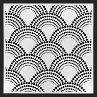 Uniti Stencils Mandela 4 Set 12 inch