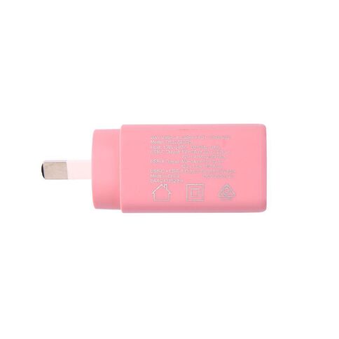 Lifestyles 20W USB-C Wall Charger Pink