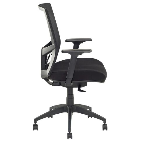 Advance Air Plus 2 Ergonomic Task Chair Mesh Back / Black With Arms