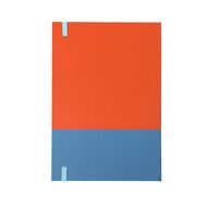 Uniti Colour Pop 2 Tone Notebook Orange / Blue A5