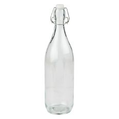 Living & Co Glass Bottle 1L