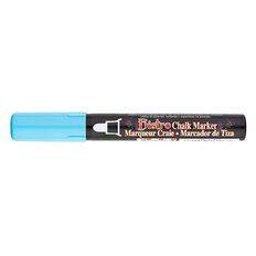 MARVY #480 Bistro Bullet Tip Chalk Marker Fluoro Blue