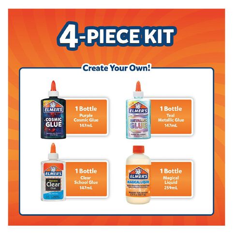 Elmer's Slime Starter Kit 4 Piece