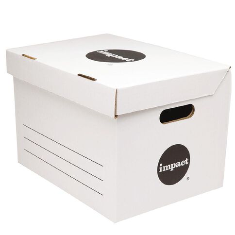 Impact Archive Box White