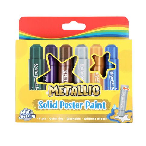 Metallic Solid Poster Paint