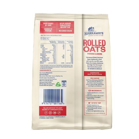 Harraways Rolled Oats