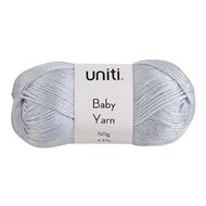 Uniti 4-ply Baby Acrylic Yarn Blue Mid 50g