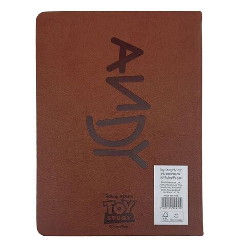 Toy Story Andy Pu A5 Notebook