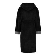 H&H Men's Shaggy Hooded Robe
