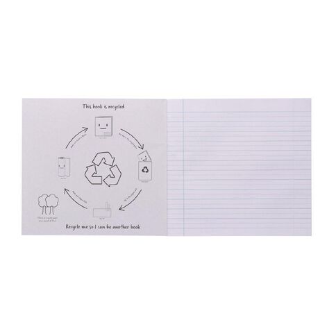 WS Exercise Book Learn to Write 7mm Ruled 32 Leaf Red