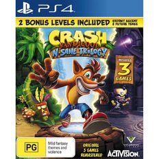 PS4 Crash Bandicoot n Sane Trilogy