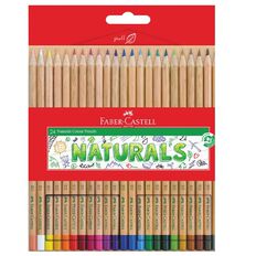 Faber-Castell Colour Pencils Naturals 24 Pack