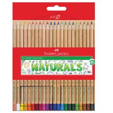 Faber-Castell Colour Pencils Naturals 24 Pack