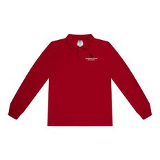 Schooltex Avonhead Long Sleeve Polo With Embroidery