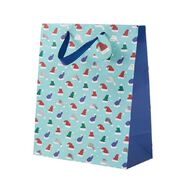 Wonderland Foil Christmas Gift Bag Assorted Large