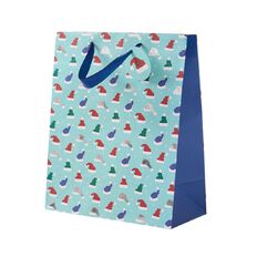 Wonderland Foil Christmas Gift Bag Assorted Large