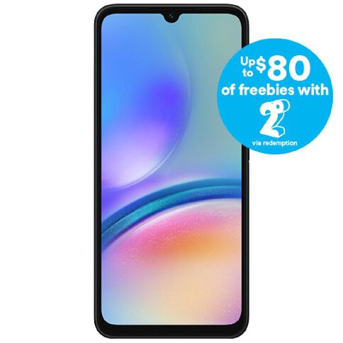 Samsung 2degrees Galaxy A05s 128GB with 2degrees SIM Black