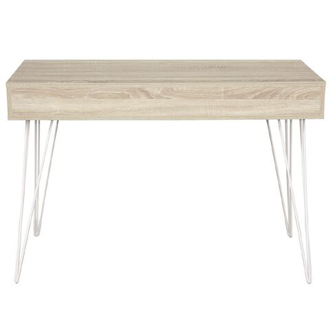 Workspace Metro II Desk Oak