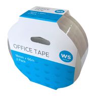 WS Large Core Tape 18mm x 66m 2 Pack