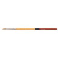 Princeton Snap Brush Short Handle Taklon Round 4 Gold