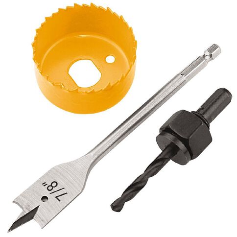 Tolsen Lock Installation Hole Saw Set 3 Piece