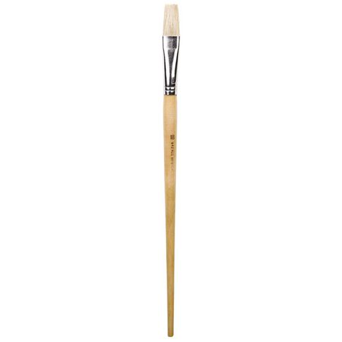 DAS Brush Long Handle Hog Bristle Flat #18