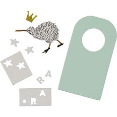 Kookie Make Your Own Door Hanger NZ Theme Foam Stickers