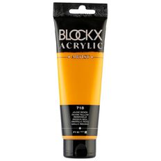 BLOCKX Acrylic Tube Indian Yellow 120ml
