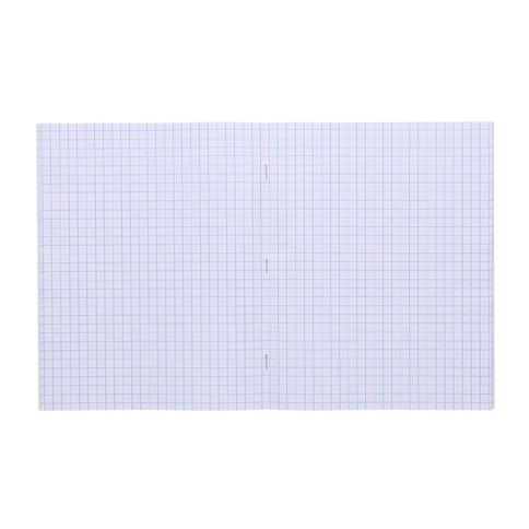 WS Exercise Book 1E4 7mm Quad 28 Leaf Blue
