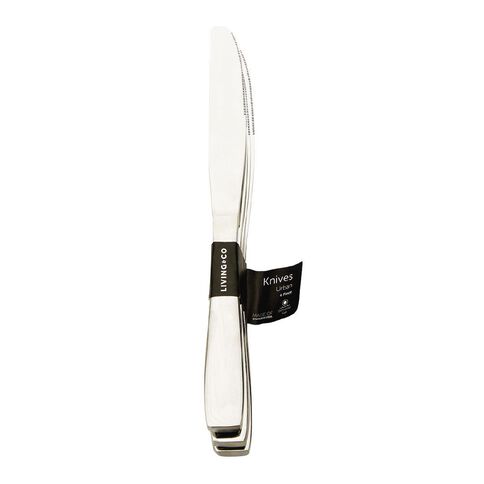 Living & Co Urban Knives Stainless Stainless Steel 4 Pack