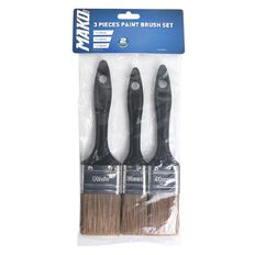 Mako Paint Brush Set 3 Piece