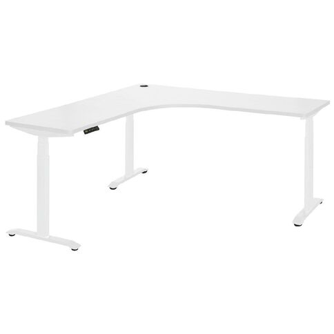 Jasper J Emerge Electric H/A Workstation 1500x1500 White/White