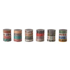 Uniti Basic Single Roll Washi Tape 5m Multi-Coloured