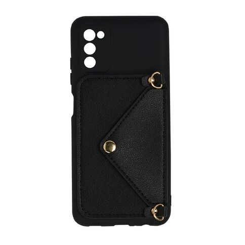 Samsung A03s Wallet Case Black