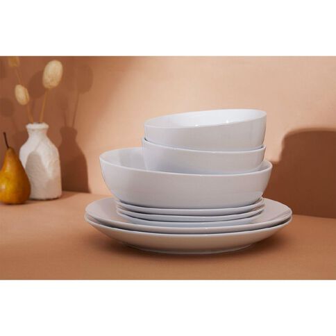 Living & Co Coupe Mug White 350ml