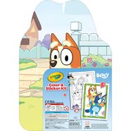 Crayola Color & Sticker Kit Bluey