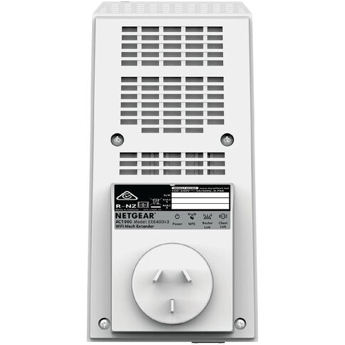 Netgear EX6400 AC1900 Wi-Fi Mesh Range Extender Wall Plug