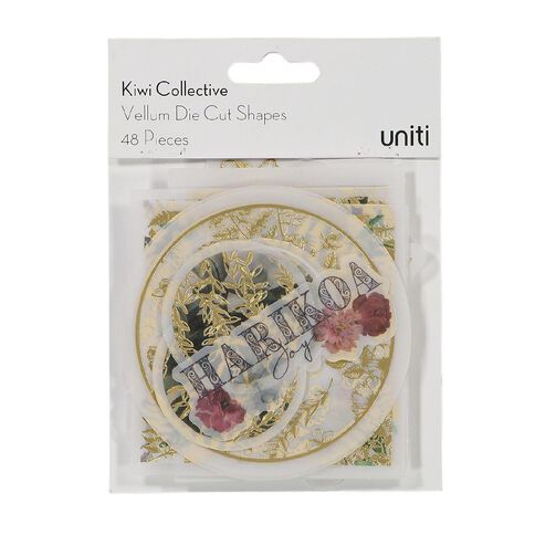 Uniti Kiwi Collective Die Cut Shapes Vellum
