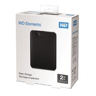 WD Elements Portable 2TB USB 3 Hard Drive Black