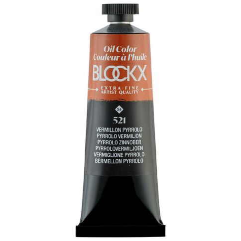 BLOCKX Oil Tube 35ml S4 521 Pyrrolo Vermilion