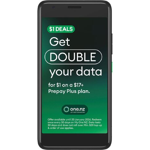 One NZ Smart E25 Locked with One NZ SIM Black