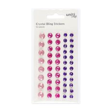 Uniti Bling Crystal Sticker 52 Piece