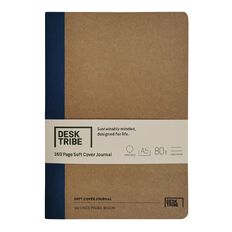 Desk Tribe Bound Lined Pacific Softcover Notebook A5