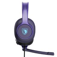 SADES Upower Wired Headset Purple